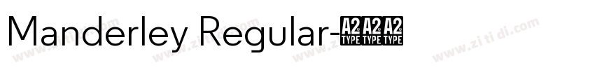 Manderley Regular字体转换 Manderley Regular字体转换
